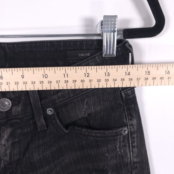 NWT AGOLDE USA🇺🇸MADE CHLOE‎ Low Rise Slim LIVERPOOL Jeans A001-2029 Size 25 - Picture 8 of 16